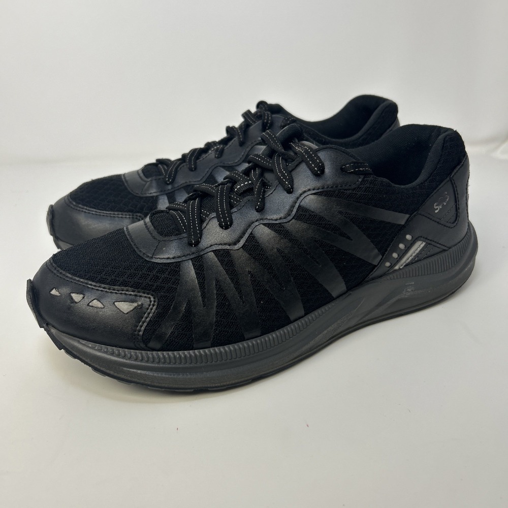 SAS Pursuit Vibram Lace Up Sneakers Men's Size 8 EE Wide Black Comfort Walking